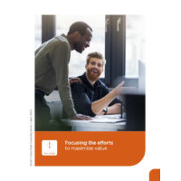 Publications 3 Focusing the efforts  to maximize value