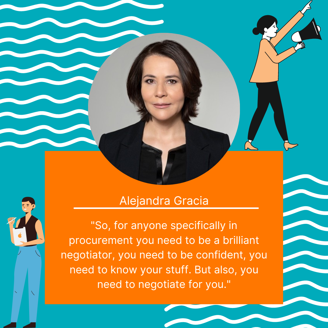 Empowering Voices : Célébrer les femmes alpha dans l'approvisionnement 5 Les femmes dans l'approvisionnement - Alejandra Garcia