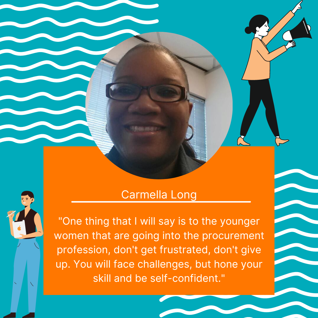 Empowering Voices : Célébrer les femmes alpha dans l'approvisionnement 6 Les femmes dans l'approvisionnement - Carmella Long