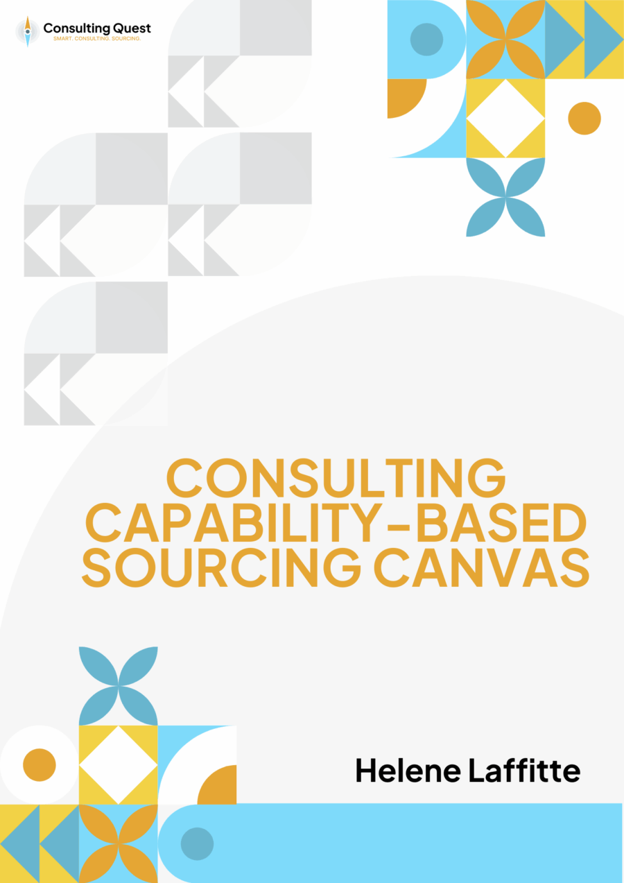 Consulting Capability-Based Sourcing Canvas 1 Consulting Capability-Based Sourcing Canvas - Cover