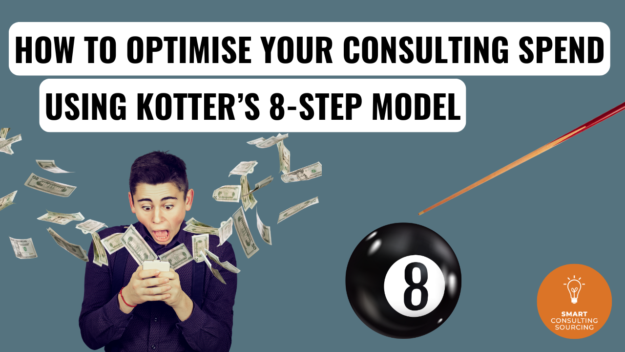Podcasts 12 Master Change Management: How to Optimise Your Consulting Spend Using Kotter’s 8-Step Model