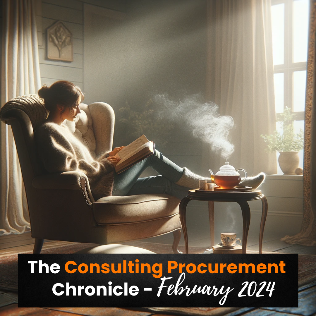 The Consulting Procurement Chronicle – fevereiro de 2024 The Consulting Procurement Chronicle – fevereiro de 2024
