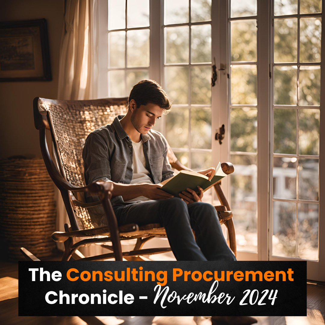 The Consulting Procurement Chronicle - novembro de 2024 The Consulting Procurement Chronicle - novembro de 2024