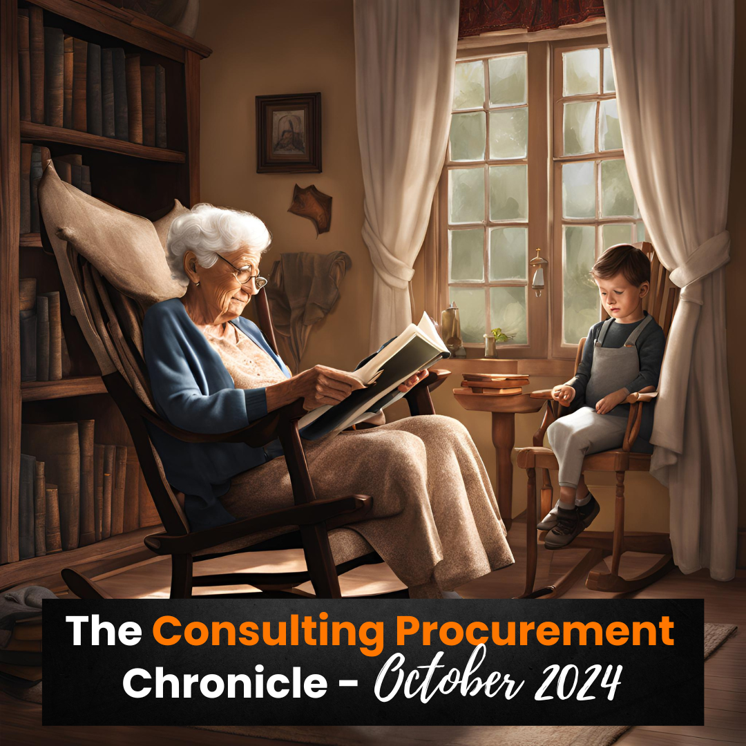 The Consulting Procurement Chronicle – October 2024 19 The Consulting Procurement Chronicle – October 2024