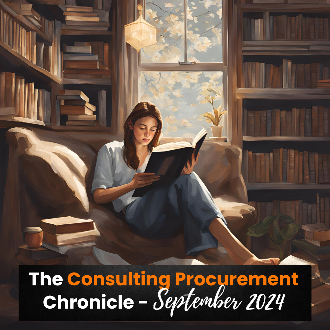 The Consulting Procurement Chronicle – September 2024 21 The Consulting Procurement Chronicle - setembro de 2024