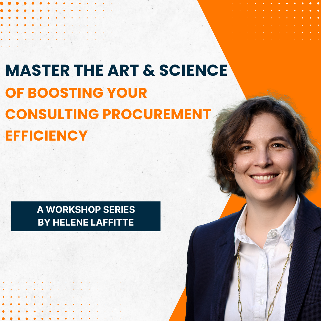 À venir : notre série d'ateliers d'été sur l'optimisation de l'efficacité des achats de conseils ! 1 Série d'ateliers